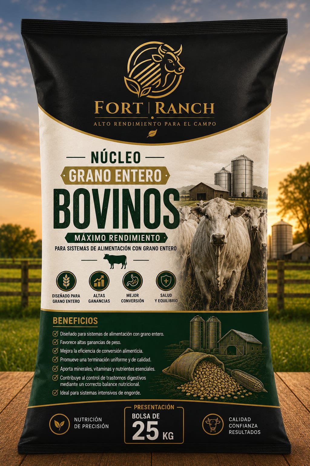 Núcleo Grano Entero Bovinos