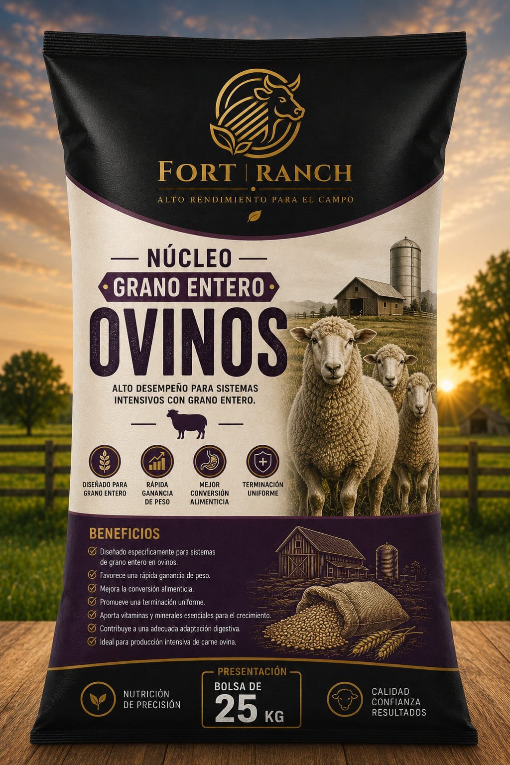 Núcleo Grano Entero Ovinos